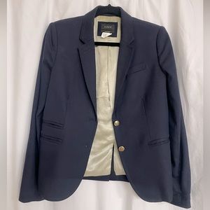 Jcrew schoolboy blazer blue